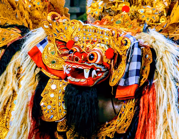 Jenis Tari Bali Barong Macan
