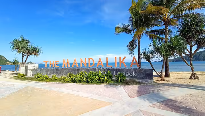Lokasi Pantai Kuta Mandalika