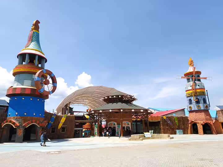 Lokasi Saloka Theme Park