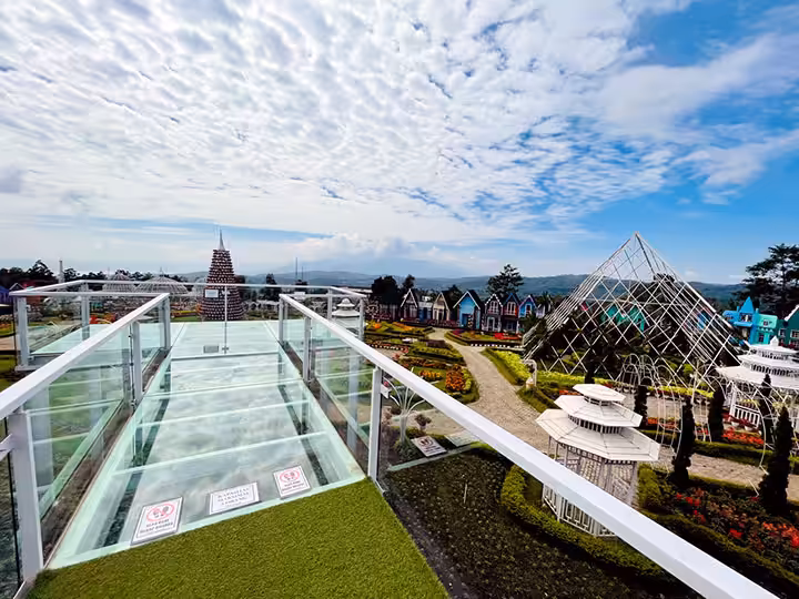 Lokasi Taman Bunga Celosia-Semarang