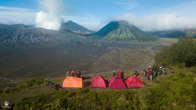 Camping di Bromo Forest