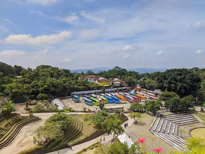 Lokasi tebing breksi