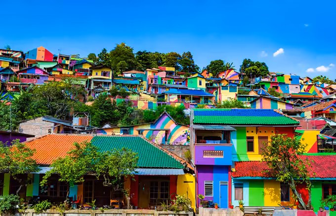 foto kampung pelangi semarang