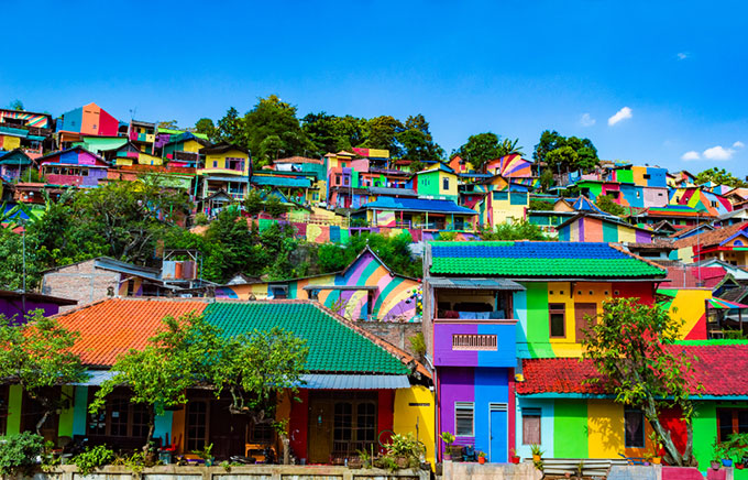 foto kampung pelangi semarang