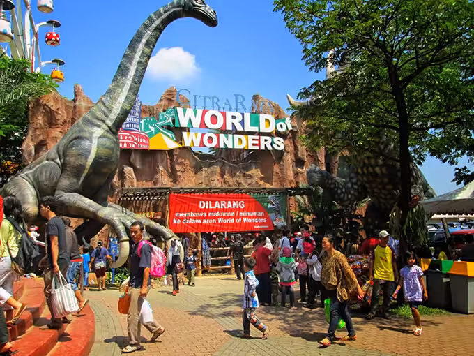 Citra Raya World of Wonders tempat wistaa tangerang