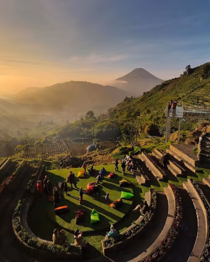 Lokasi Batu Angkruk Dieng