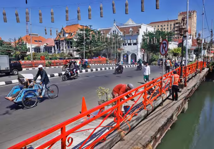 Lokasi Jembatan Merah Surabaya