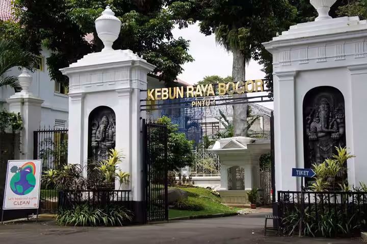 Lokasi Kebun Raya Bogor