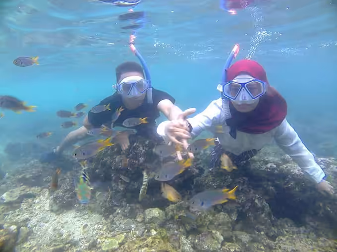 Snorkeling Pantai Sadranan