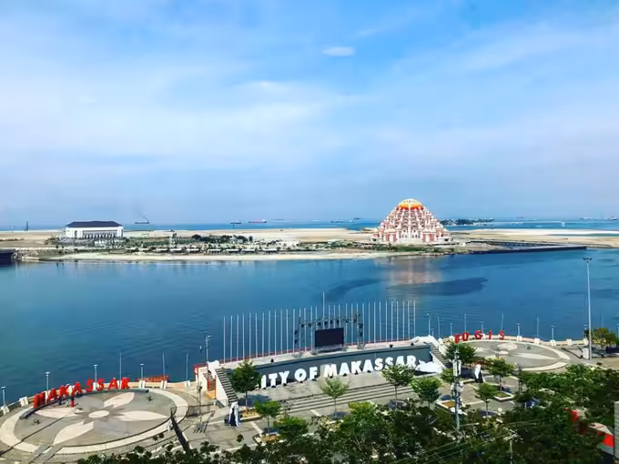 Lokasi pantai losari makassar
