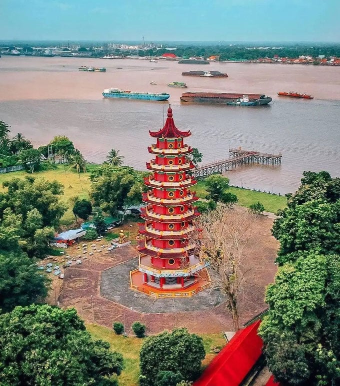 pulau kemaro sungai musi