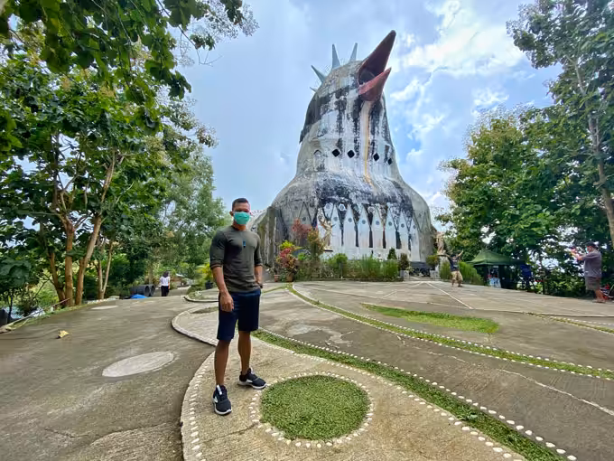Lokasi gereja ayam