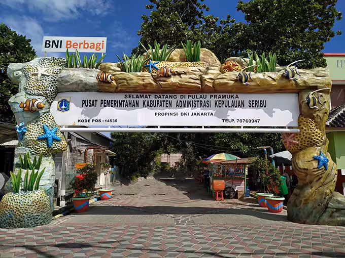 Lokasi Pulau Pramuka