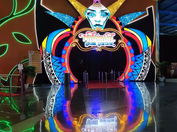 milenial glow garden jatim park 3