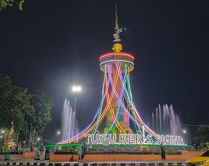 Monument of Keris Siginjai Jambi