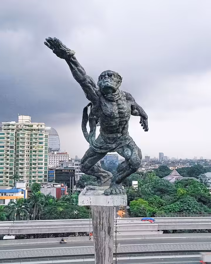 Lokasi Monumen Patung Dirgantara
