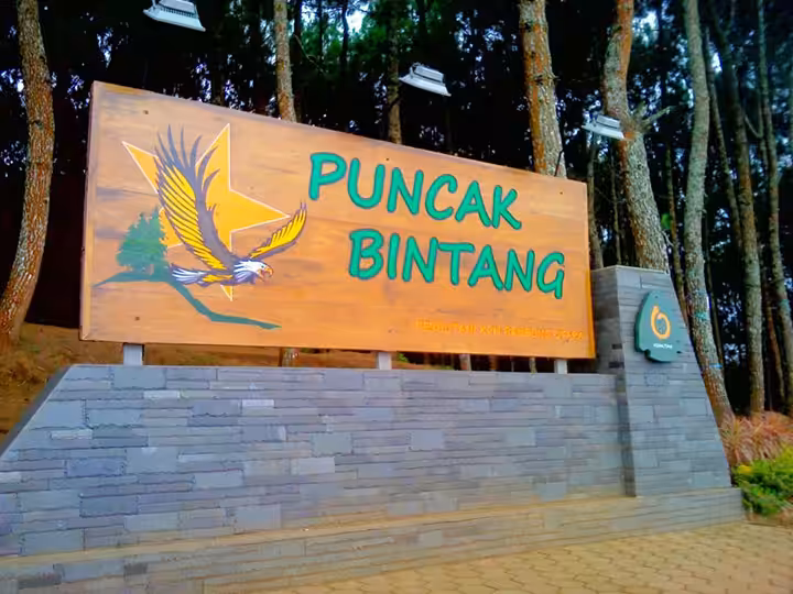 Lokasi Puncak Bintang Bandung