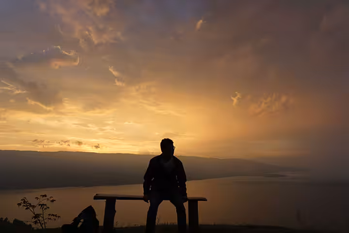 Sunset di Bukit Senyum Motung