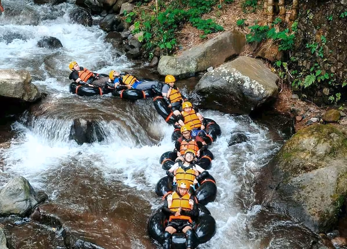 Cikadongdong River Tubing
