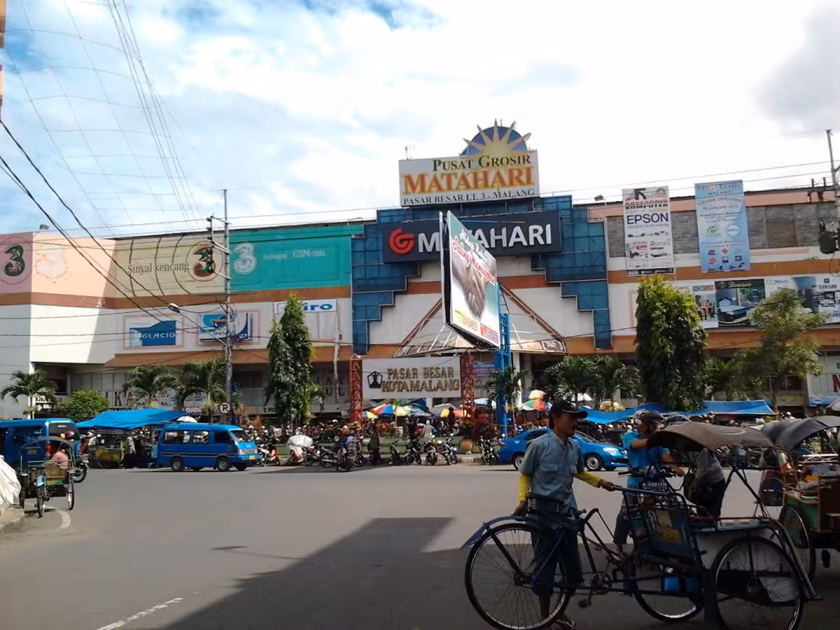 Denah Pasar Besar Malang