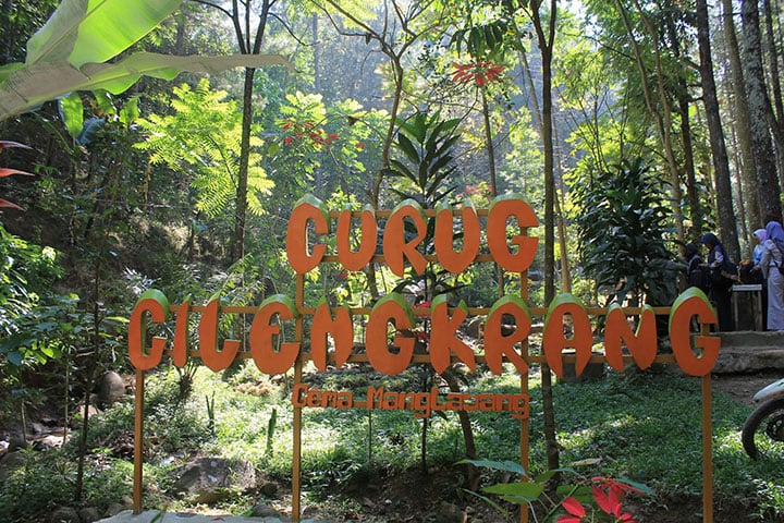 Lokasi Curug Cilengkrang