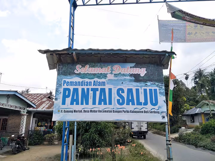 Lokasi Pantai Salju