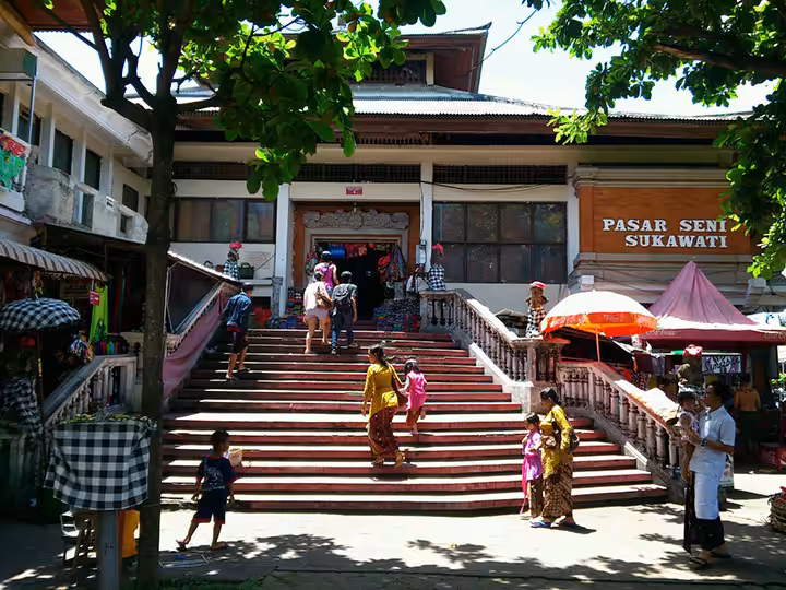 Lokasi Pasar Sukawati