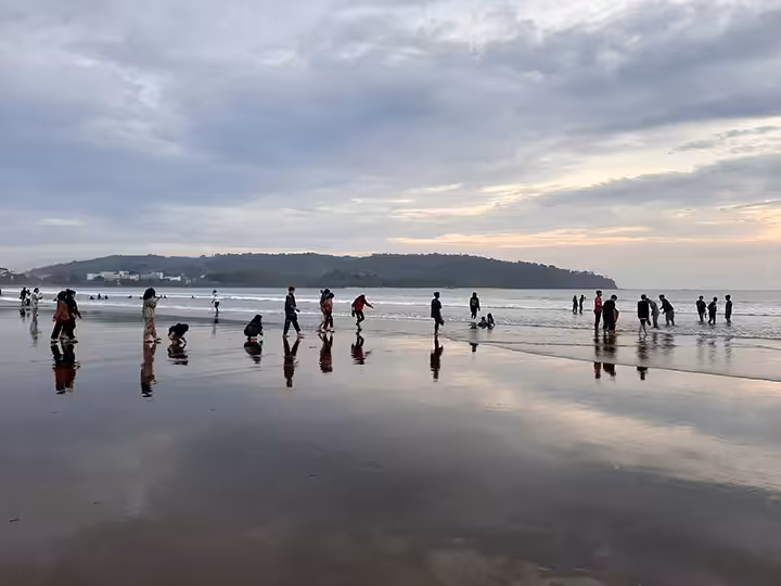 Keindahan Pantai Pangandaran