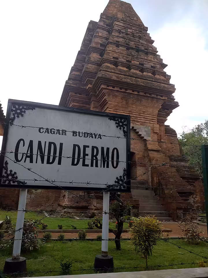 Lokasi Candi Dermo