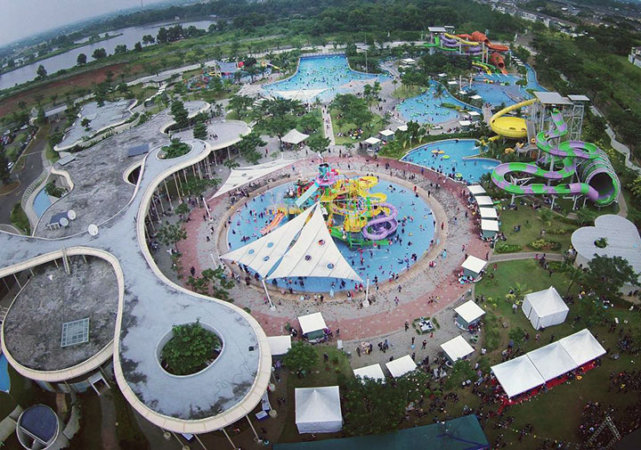 Lokasi Go Wet Waterpark Grand Wisata Bekasi