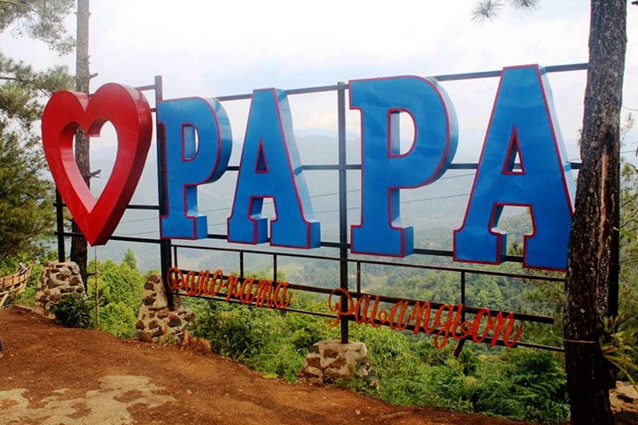 Lokasi Panorama Pabangbon