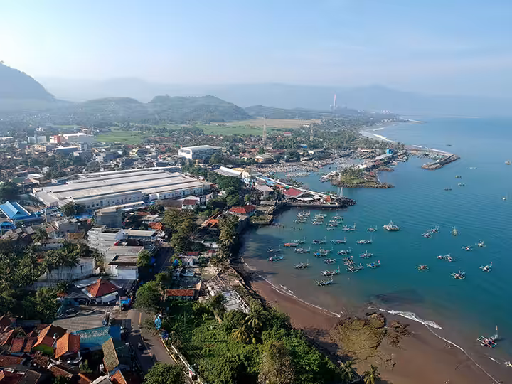 Lokasi Pantai Pelabuhan Ratu