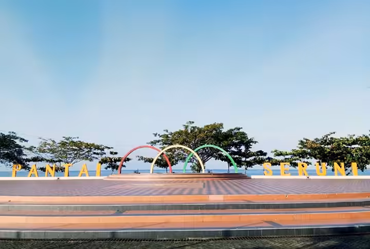 Lokasi Pantai Seruni