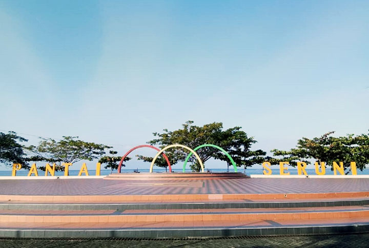 Lokasi Pantai Seruni