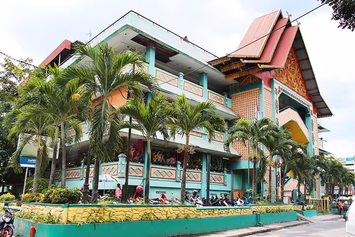 Lokasi Pasar Bawah Pekanbaru