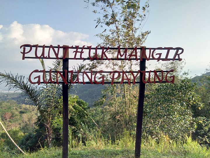 Lokasi Punthuk Mangir Gunung Payung