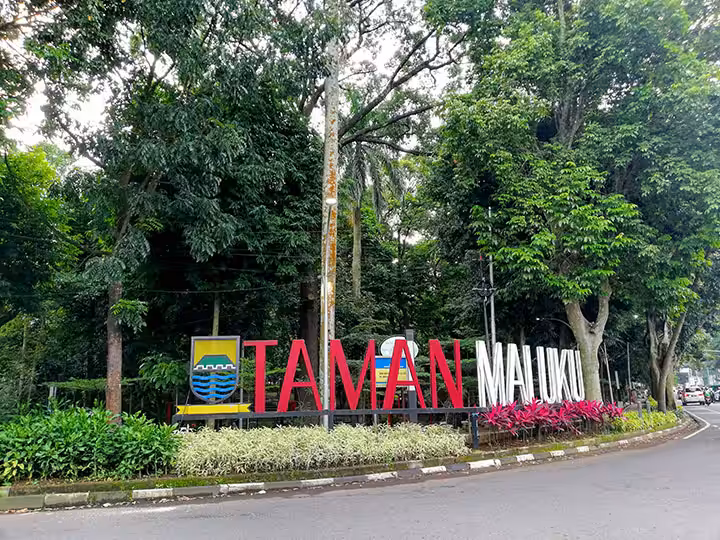 Lokasi Taman Maluku Bandung