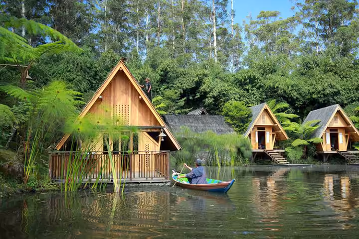 wisata alam Lembang Dusun Bambu