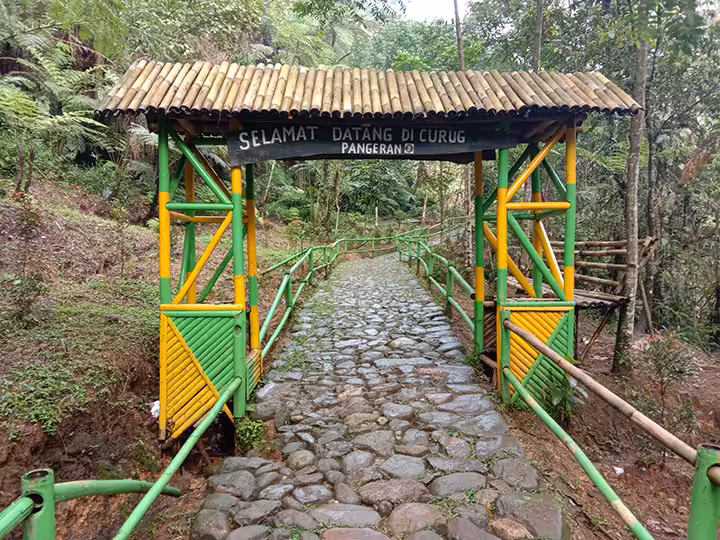 Lokasi Curug Pangeran Bogor