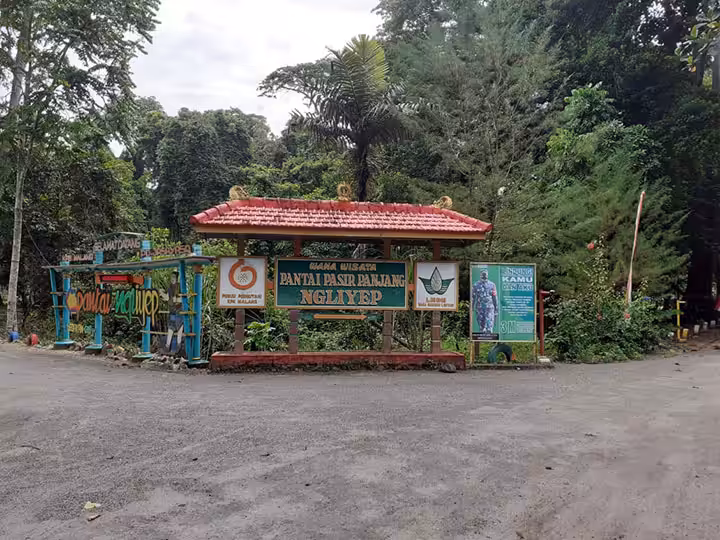 Lokasi Pantai Pasir Panjang Malang