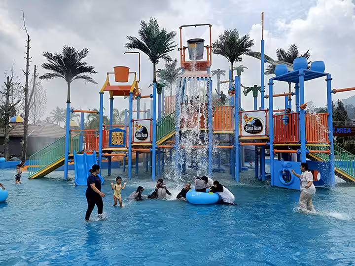 Wahana Air di Sabda Alam Garut Waterpark