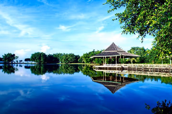 lokasi wisata jungkat beach pontianak
