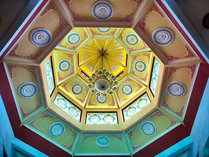 interior Masjid Muhammad Cheng Hoo