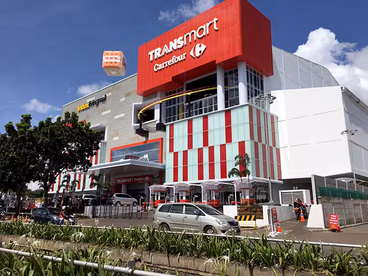 mall di tangerang Transmart Graha Raya