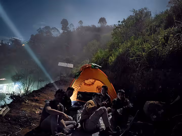 camping di Sunrise Point Cukul