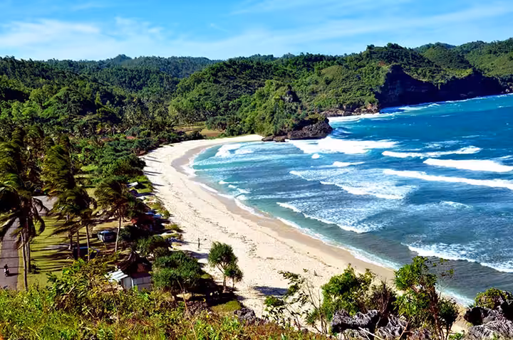 foto pantai teleng ria pacitan