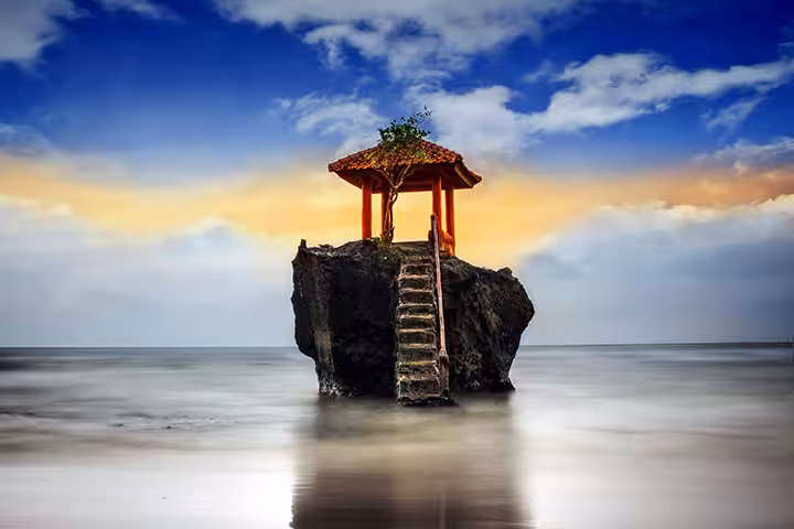 gardu pandang pantai karang bolong anyer