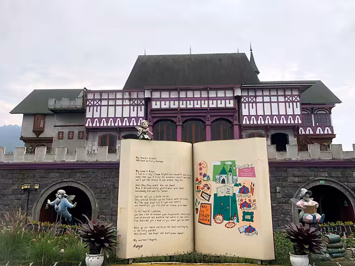 infografis fairy garden bandung