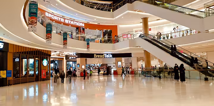 interior The Park Sawangan