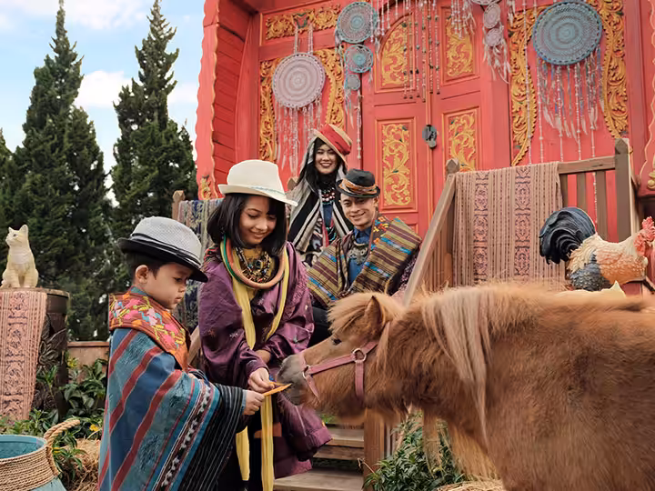 hewan di fairy garden bandung